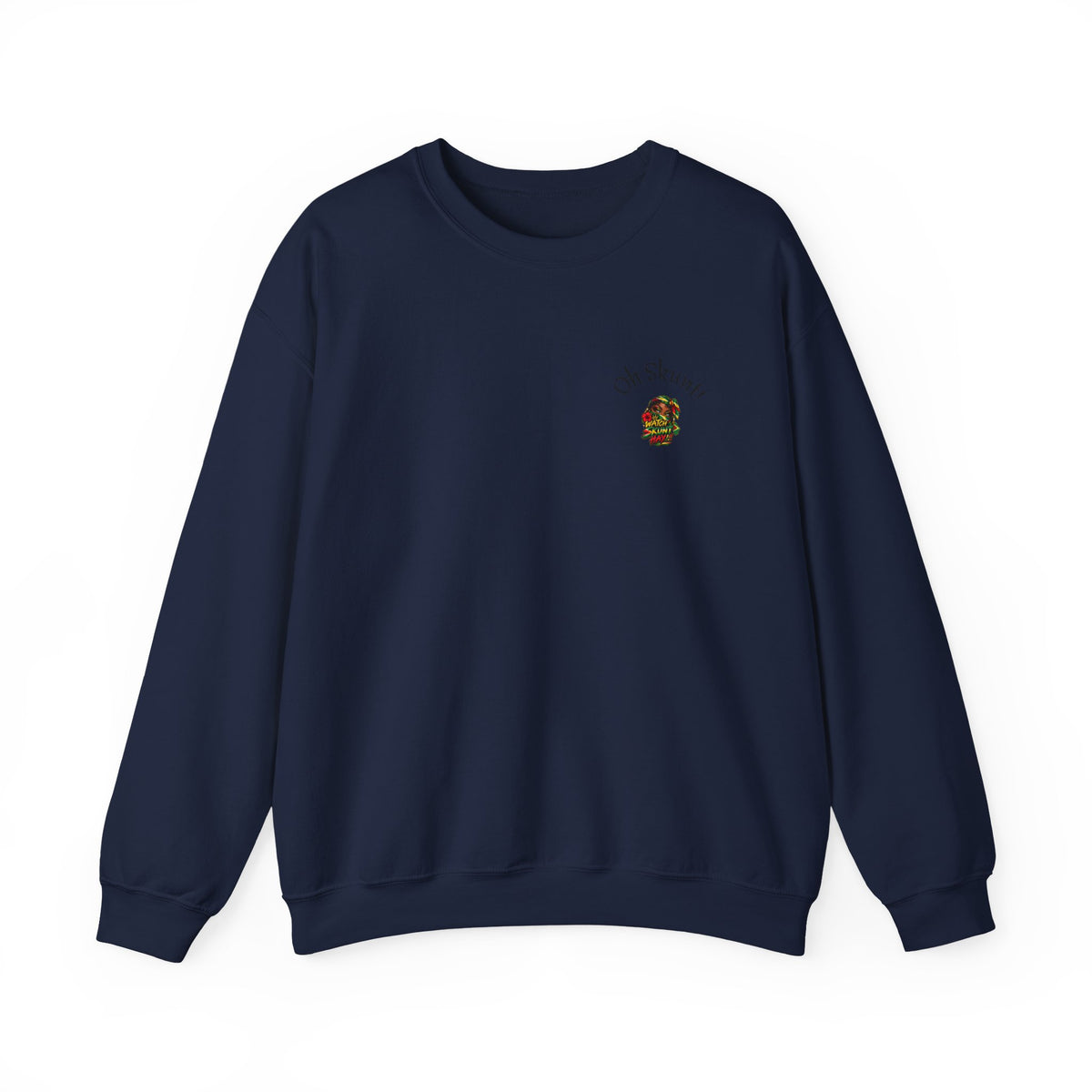 Oh Shroom Crewneck Sweatshirt — Cute Mushroom Graphic Pullover