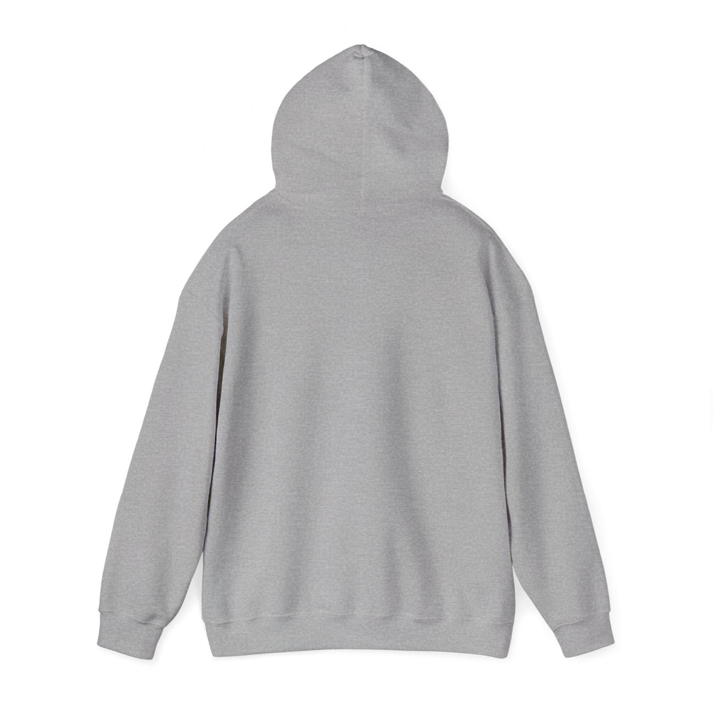 Hoodie — Palm Sunset Vibes Hoodie (tropical palm burger graphic)