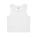 Women's Organic Rib Crop Tank