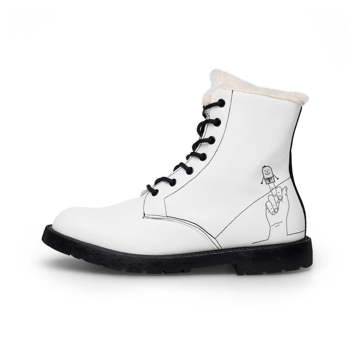 Women's Fur and Leather Boots