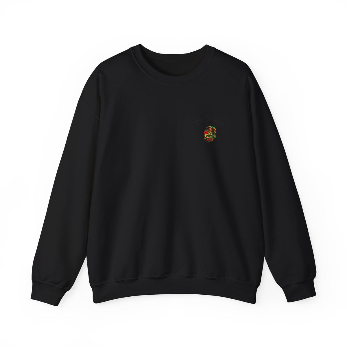 Oh Shroom Crewneck Sweatshirt — Cute Mushroom Graphic Pullover