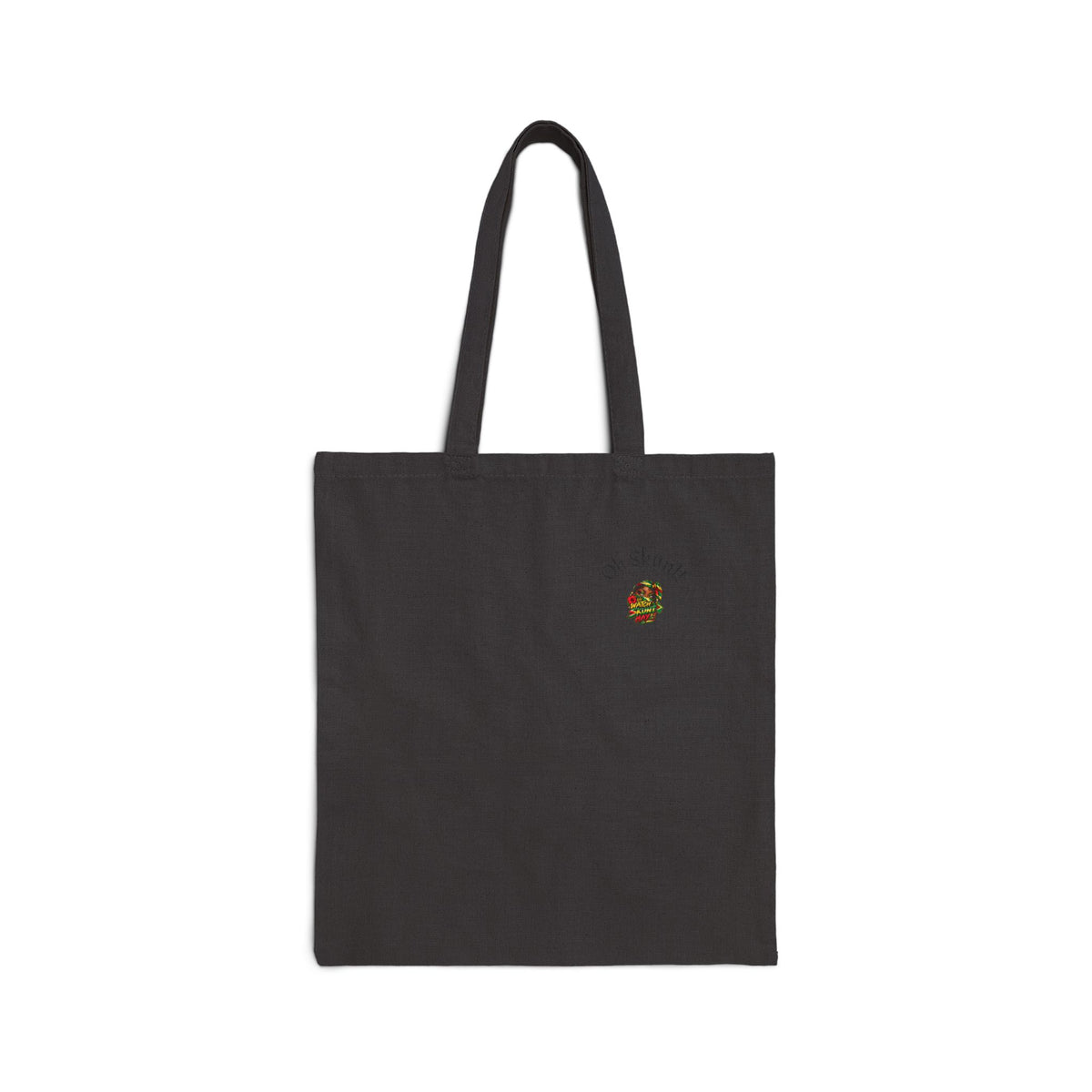 Tote Bag — 'Be Kind' Small Floral Mushroom Canvas Tote
