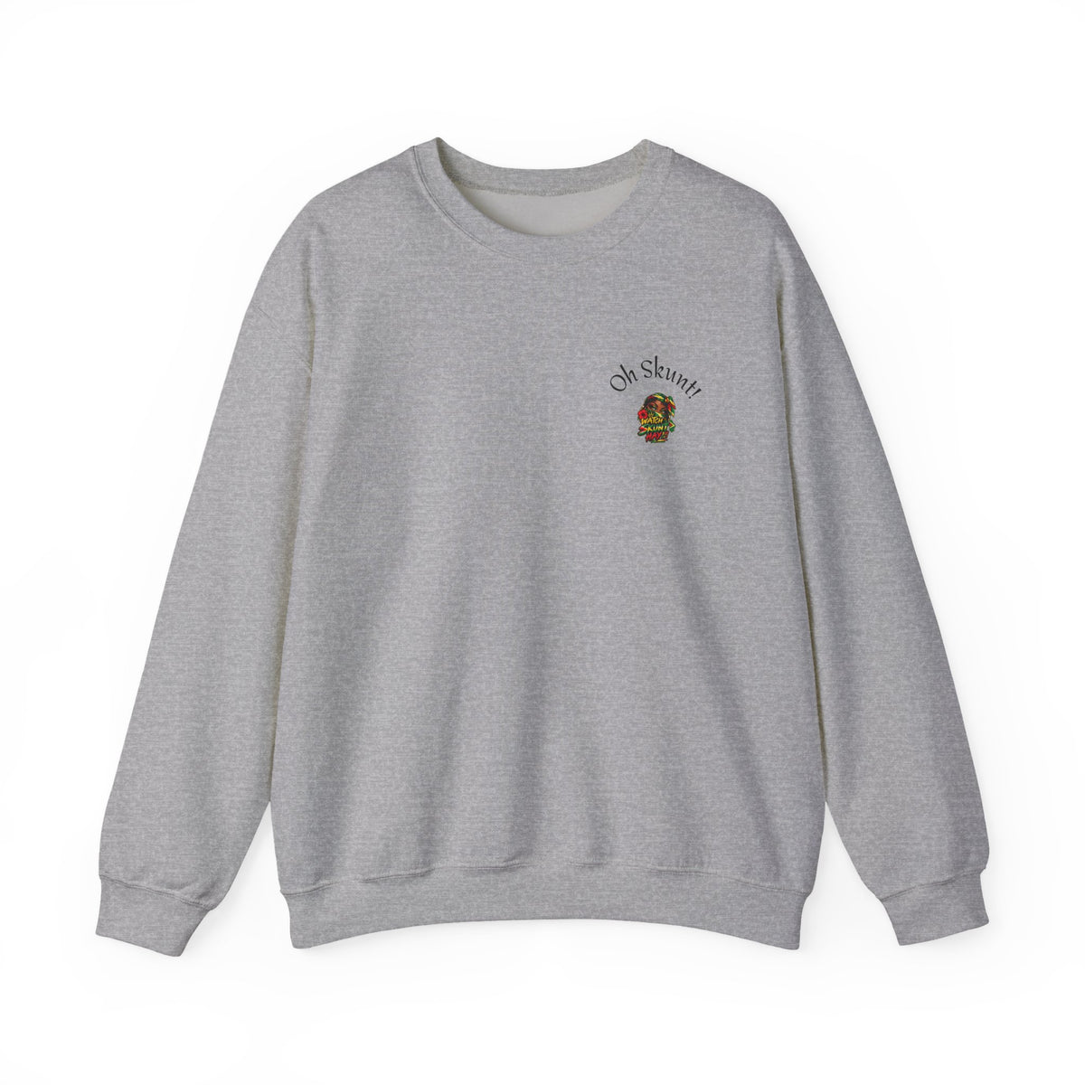 Oh Shroom Crewneck Sweatshirt — Cute Mushroom Graphic Pullover