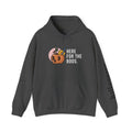 Halloween Hoodie — "Here For The Boos" Pumpkin Cocktail Graphic