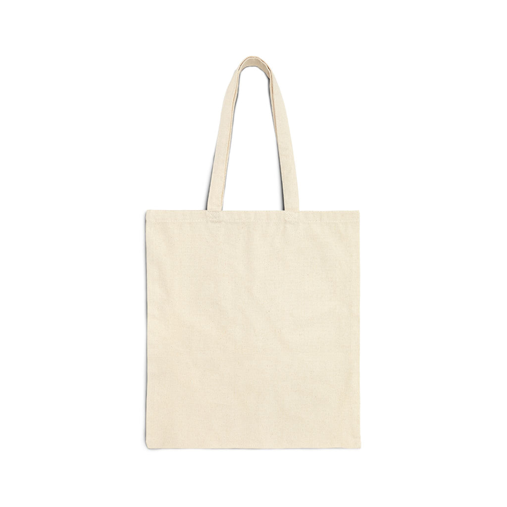 Tote Bag — 'Be Kind' Small Floral Mushroom Canvas Tote