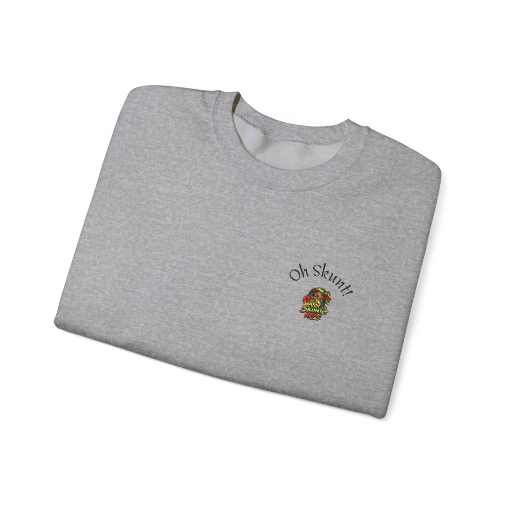 Oh Shroom Crewneck Sweatshirt — Cute Mushroom Graphic Pullover
