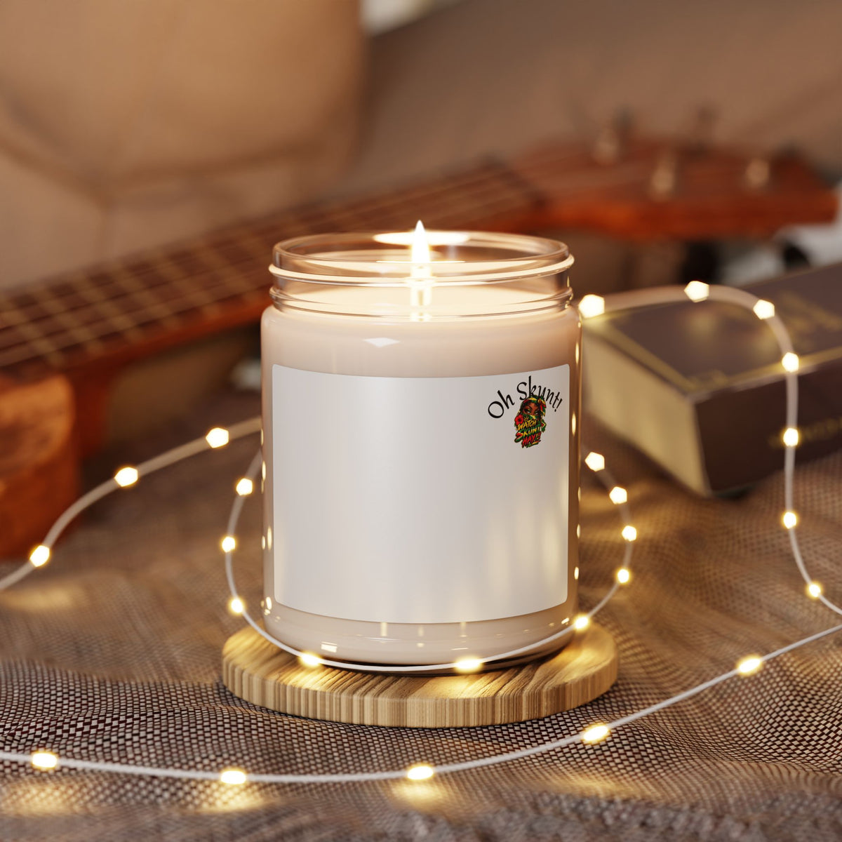 Oh Skunk! Scented Soy Candle 9oz — Funny Skunk Aroma Gift