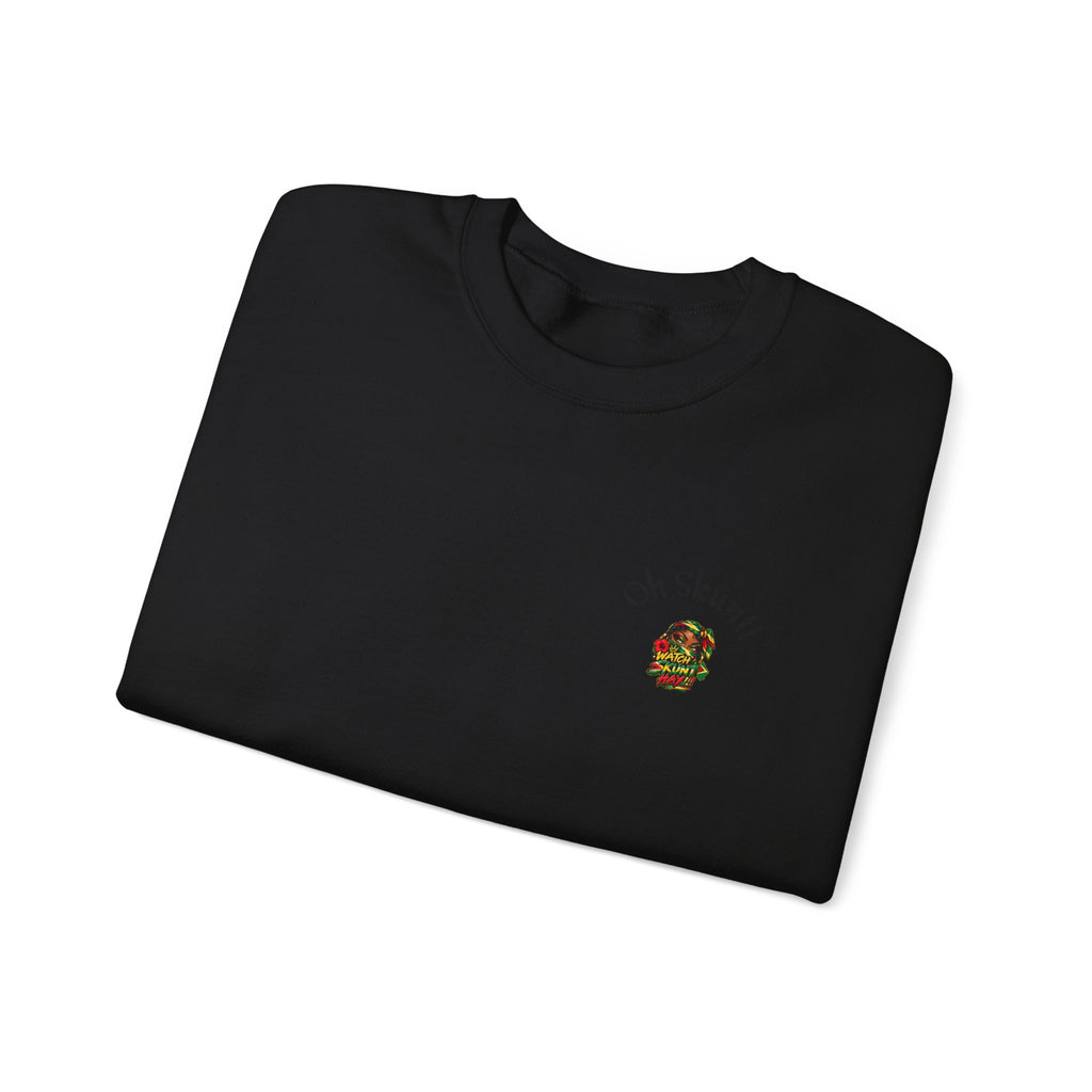 Oh Shroom Crewneck Sweatshirt — Cute Mushroom Graphic Pullover