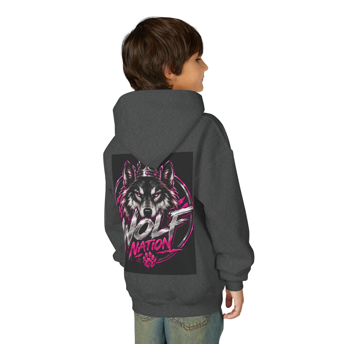 Youth Heavy Blend Hooded Sweatshirt