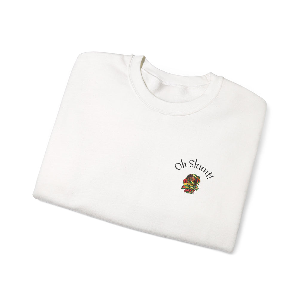 Oh Shroom Crewneck Sweatshirt — Cute Mushroom Graphic Pullover