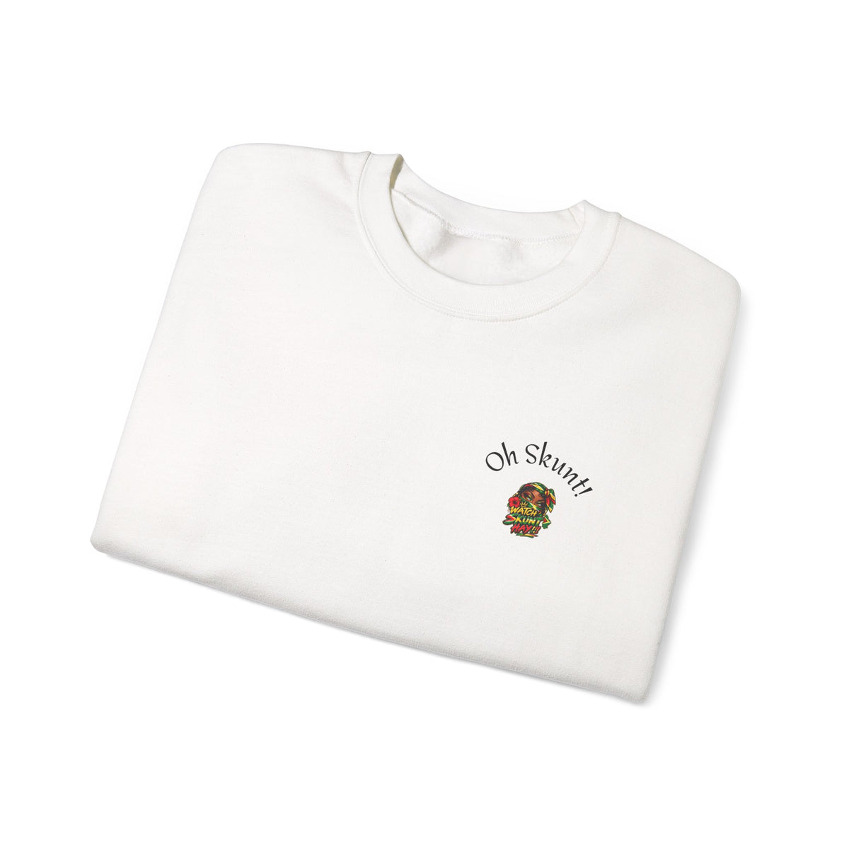 Oh Shroom Crewneck Sweatshirt — Cute Mushroom Graphic Pullover