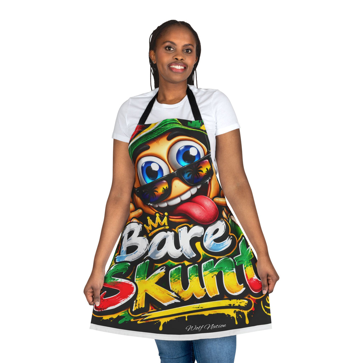 Apron, 5-Color Straps (AOP)