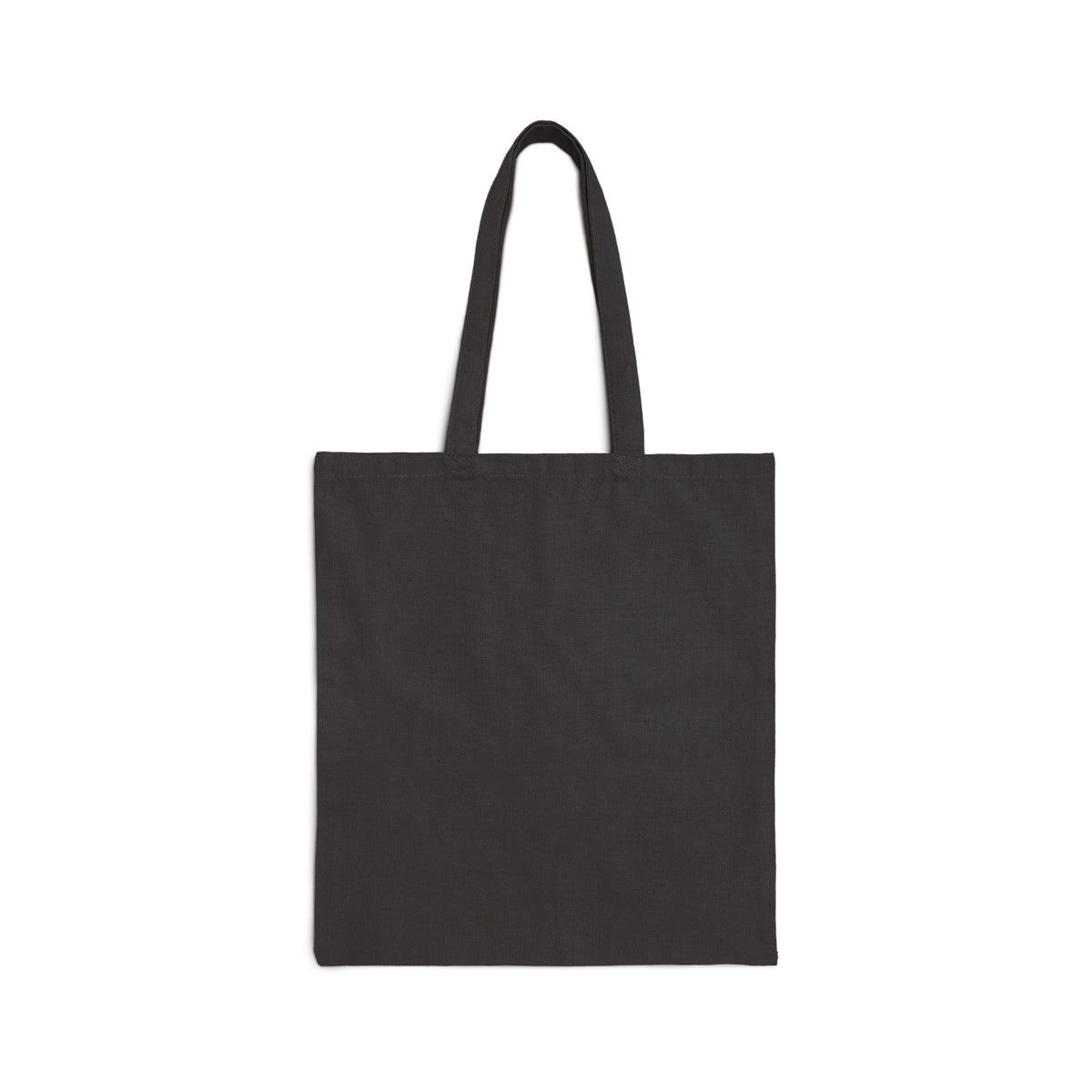 Canvas Tote Bag — 'God Made Me' Cute Veggie Illustration Eco Shopper