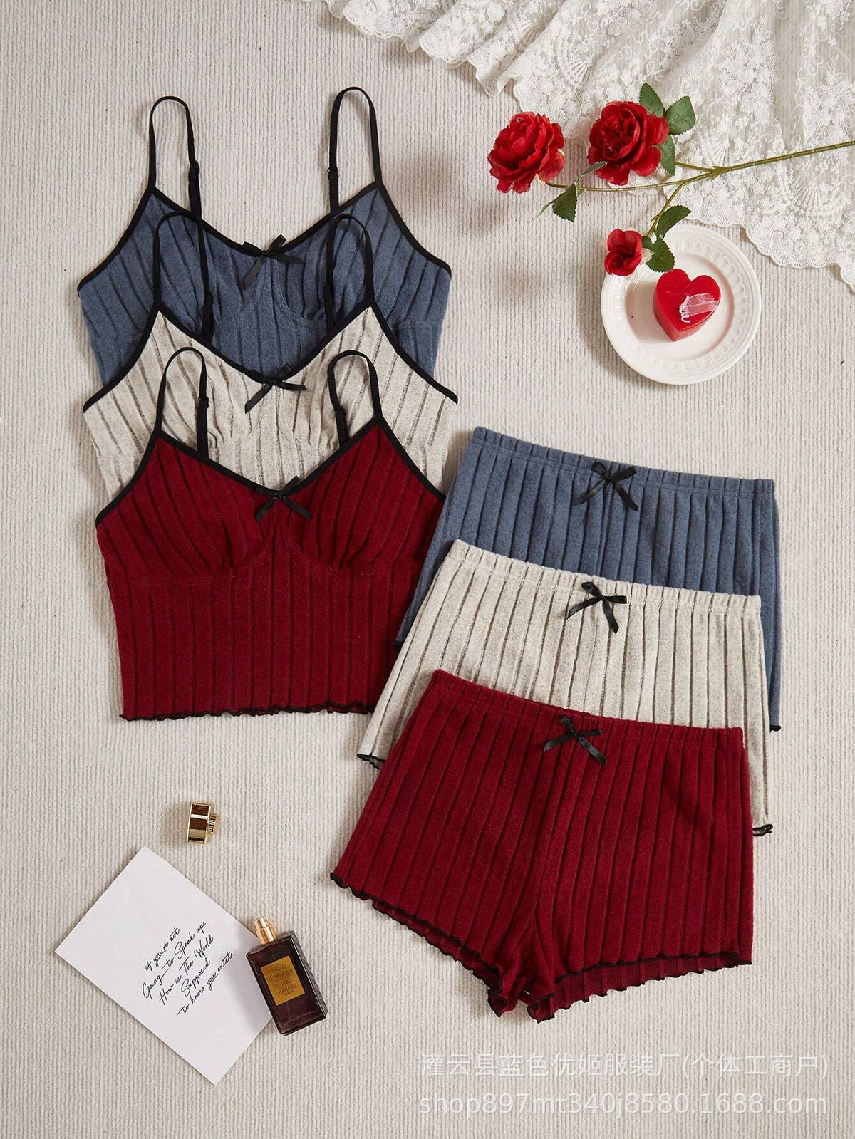 2025 Xiyin Hot-Selling Fashionable Casual Women's Pajamas Set Suspender Tops Shorts Two-Piece Set