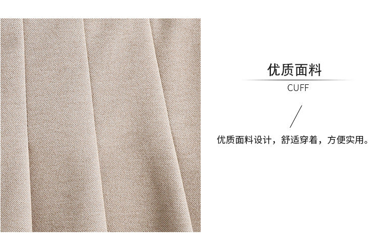Real Shot of Autumn and Winter Skirts, Plus Size Woolen Jk High-Waisted Skirts, Petite Pleated Skirts, Black Culottes