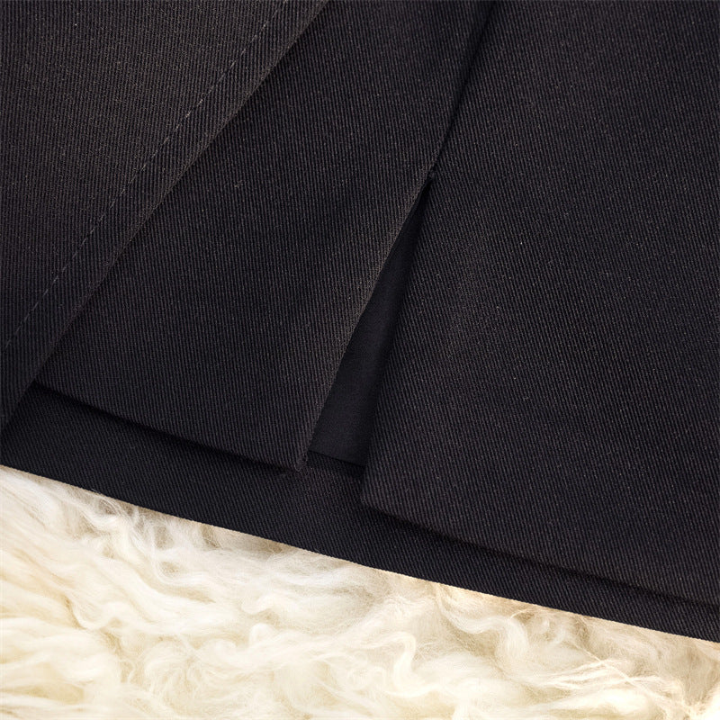 New Chinese Style National Style Pants Skirt Women's Asymmetrical 2025 Summer Fashion Suit Shorts High Waist Slimming Look A-Line Wide Leg Pants