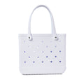 Eva Beach Bag Hole Bag Satchel Handbag Waterproof Travel Bag Washable Suitable for Sports Beach Pool