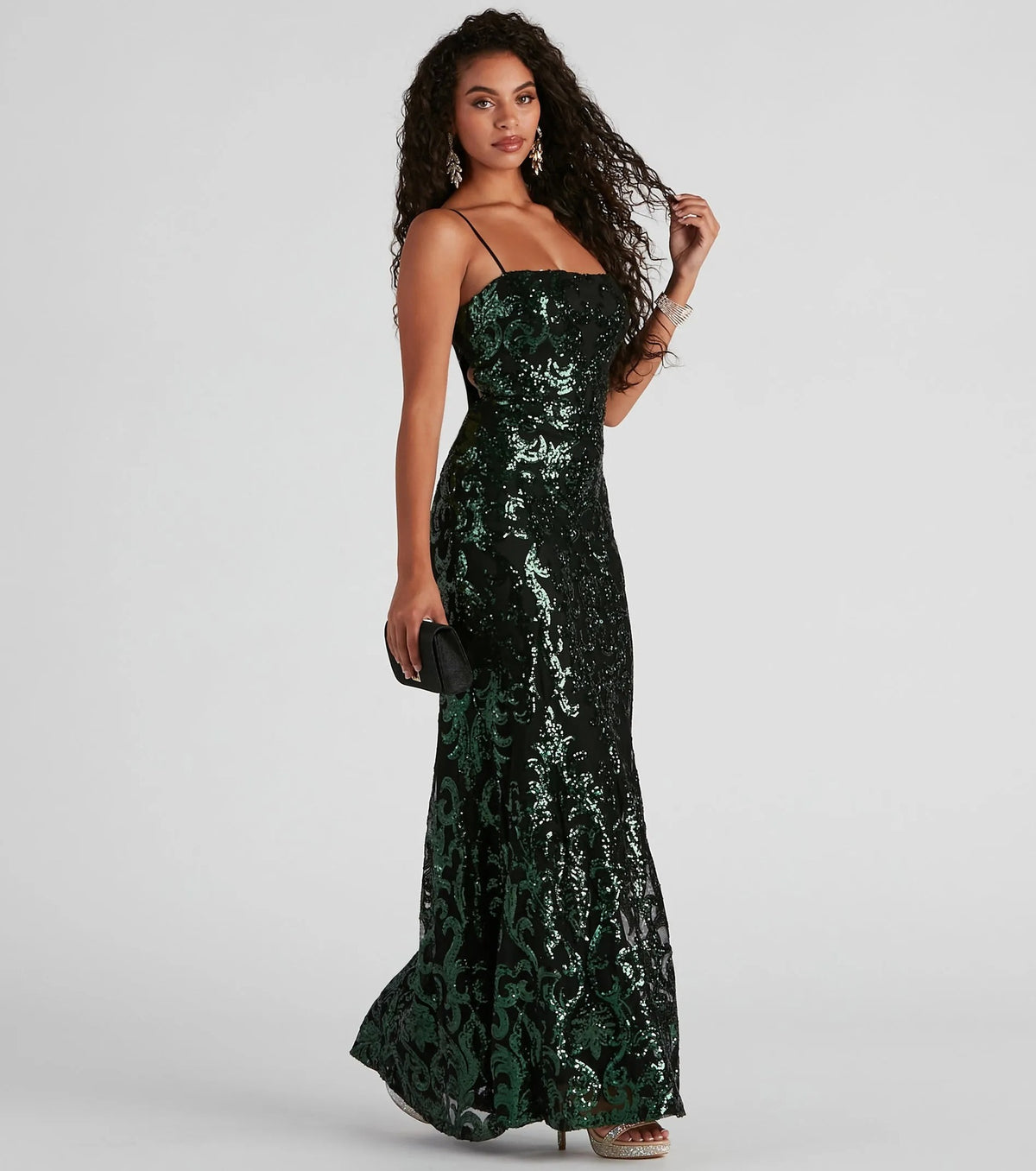 Cross-Border Summer New European and American Fashion Dresses, Sexy Formal Sequin Strap Dresses, Elegant Socialite Evening Gowns