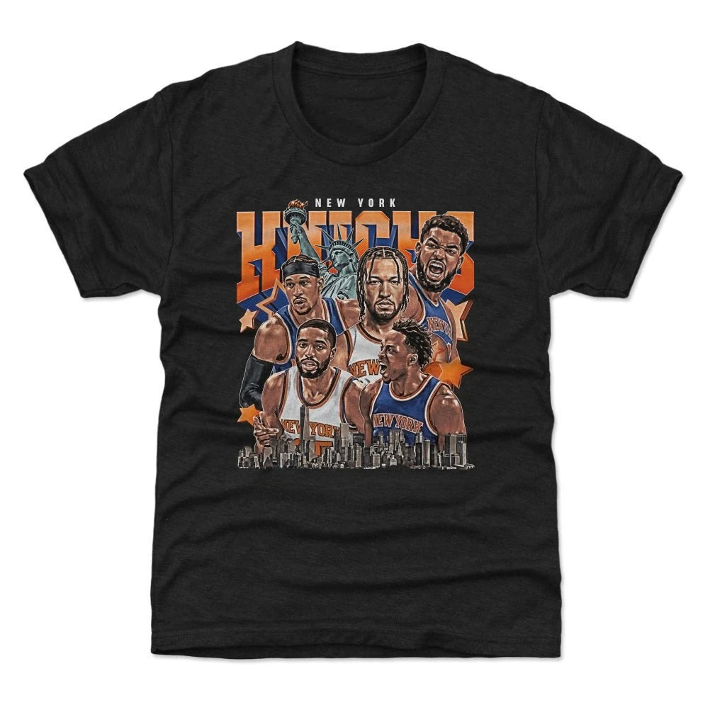 New York Knicks Member 100%cotton Creativity Tshirt 2026 Summer New New York High-Quality Men's Basketball Fashion Shirt