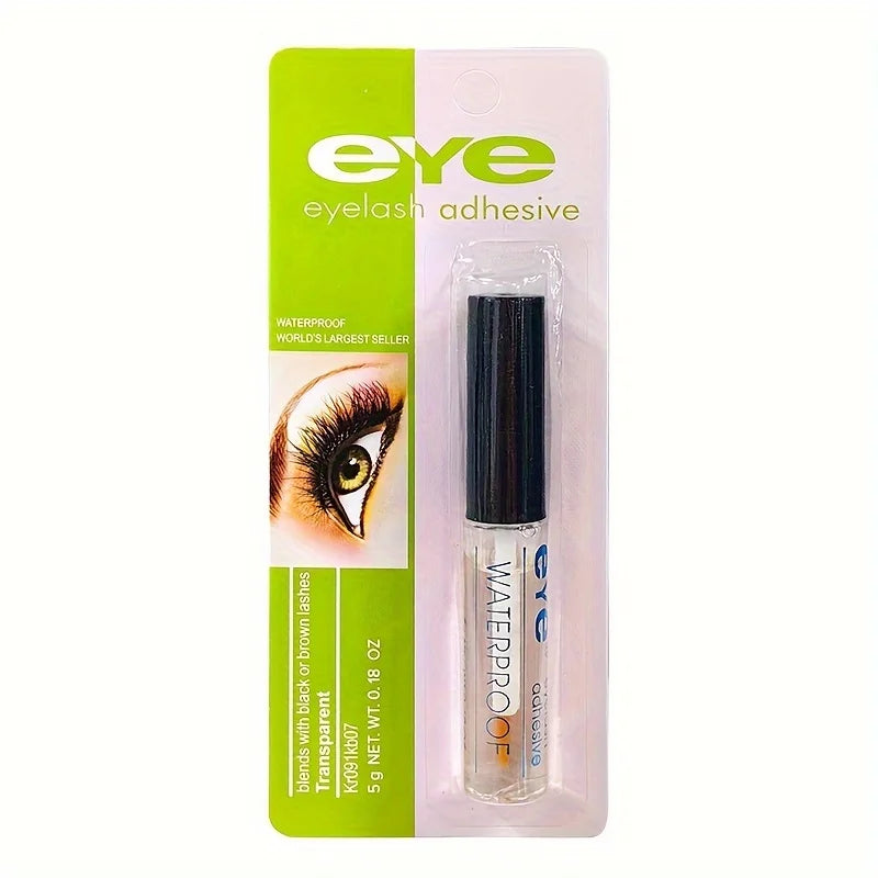 5g Waterproof Long-Lasting Eyelash Adhesive,Transparent, Self-Adhesive Glue for False Eyelashes,Eyelash Extensions