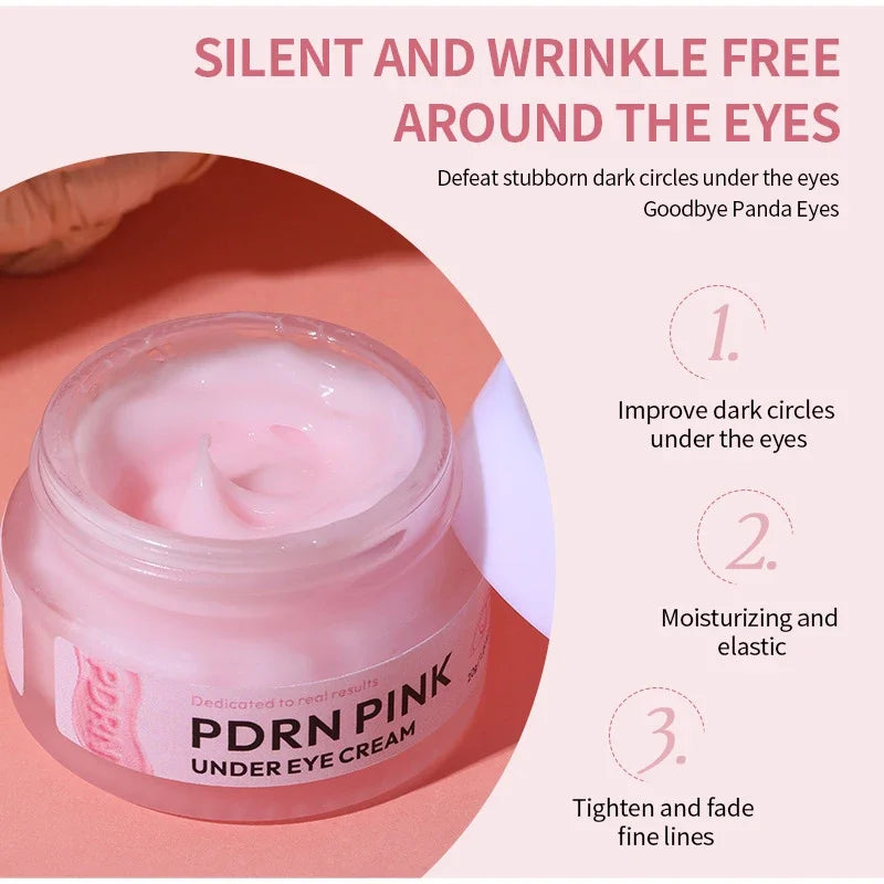 Salmon Dna Collagen Skincare Set, Pdrn Pink Glow Moisturizing Mask Lifting Brightening Cream, Reduce Fine Line Essence Eye Cream
