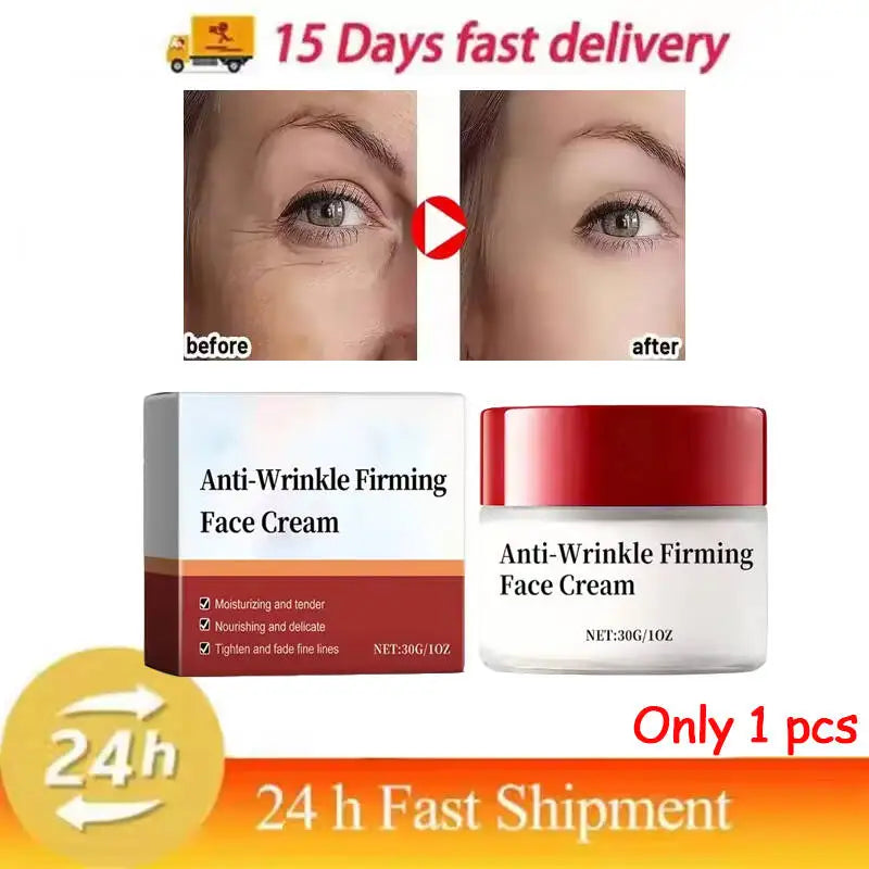 Korean Lifting Moisturizing Face Cream Hyaluronic Acid Water Smooth Skin Barrier Repair Lightweight Fade Wrinkles Cream
