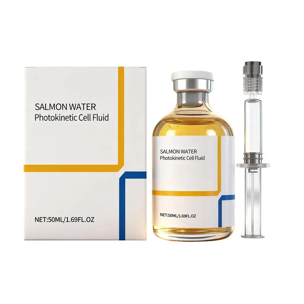 2026 Skin Rejuvenation Essence Korean Salmon Wrinkle Serum Advanced Deep Repair Skin Barrier Serum For Face Continuous Hydration