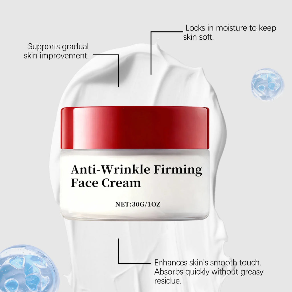 Korean Lifting Moisturizing Face Cream Hyaluronic Acid Water Smooth Skin Barrier Repair Lightweight Fade Wrinkles Cream