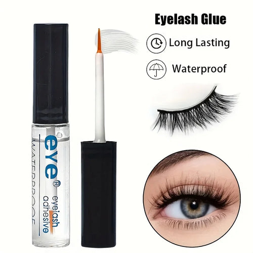 5g Waterproof Long-Lasting Eyelash Adhesive,Transparent, Self-Adhesive Glue for False Eyelashes,Eyelash Extensions
