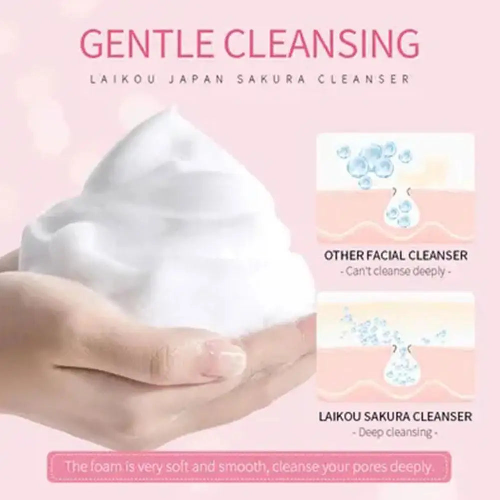 6pcs Sakura Skin Care Set Hydrating Moisturing Smoothing Nourishing Brightening Firming Women Beauty Skincare Product