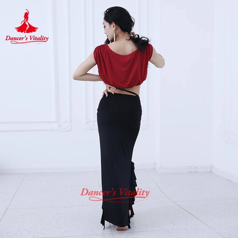 BellyDance Costumes for Women Comfortable and Breathable Practice Clothes Adult Oriental Dancing Clothing Dancer's Vitality