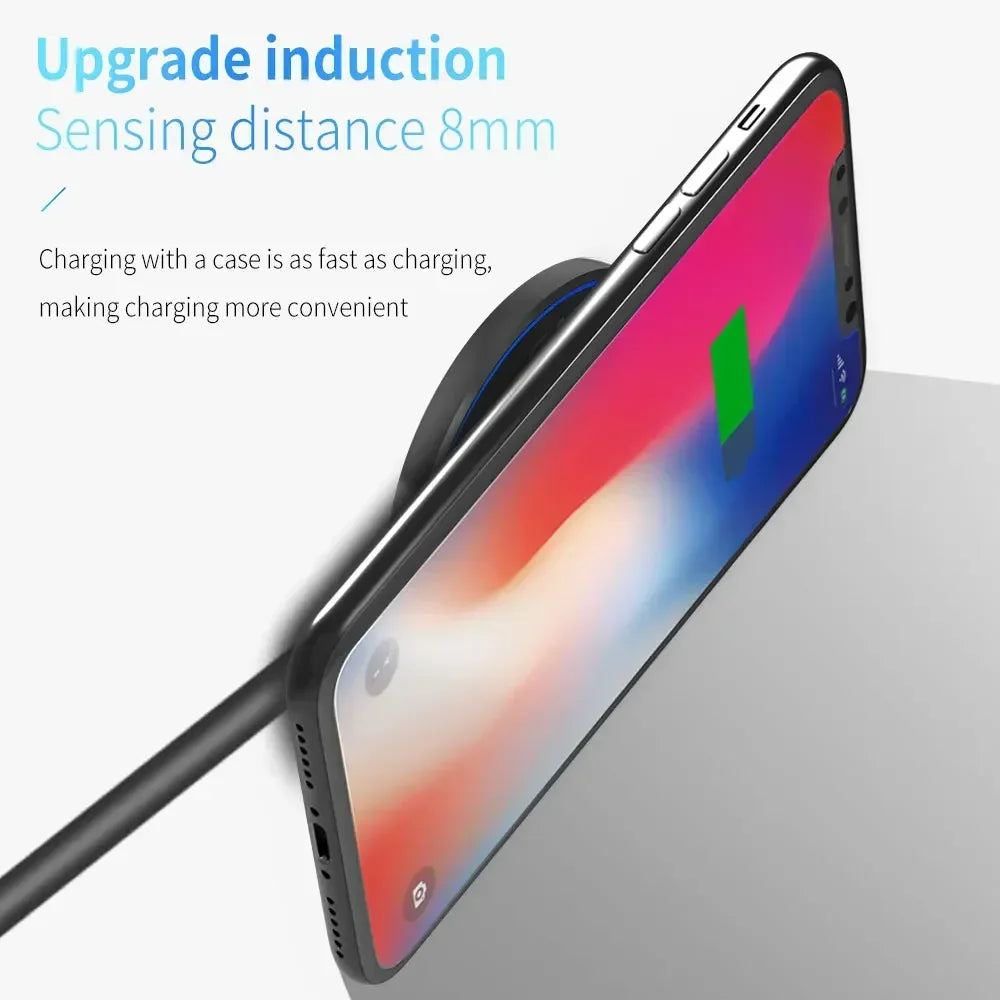 Wireless Charger For PHONE \PAD\WATCH \EarphonesInduction Fast Charging Pad Dock Station