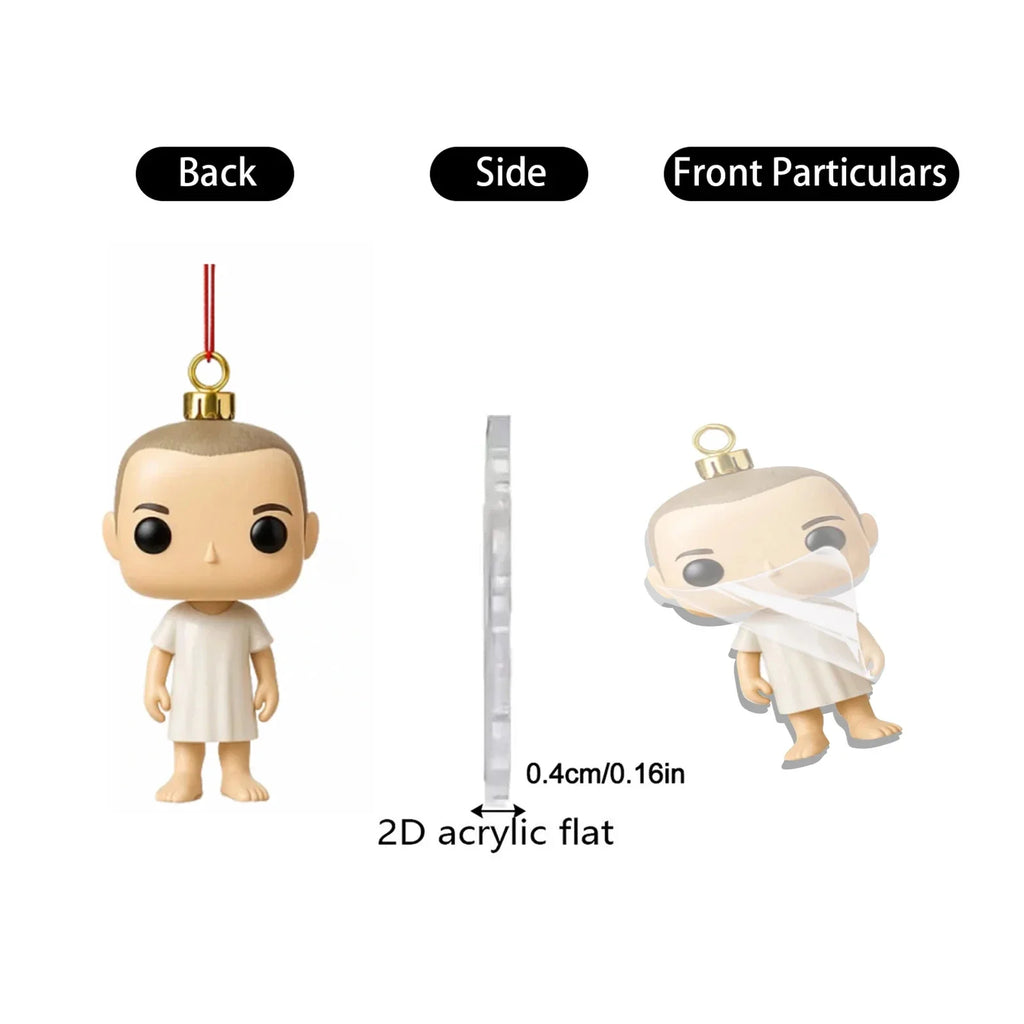 Mysteries of the Unknown Cryptic 2D Acrylic Advent Calendar 2025 24Days of Monster Legends Collectible Ornament of Mythical Gift