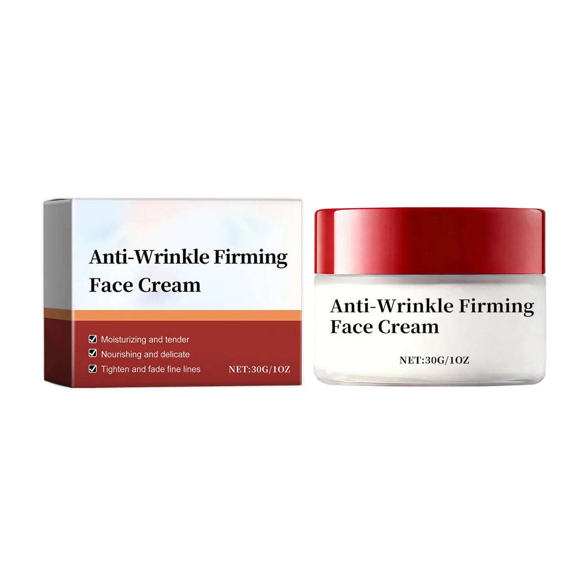 Korean Lifting Moisturizing Face Cream Hyaluronic Acid Water Smooth Skin Barrier Repair Lightweight Fade Wrinkles Cream