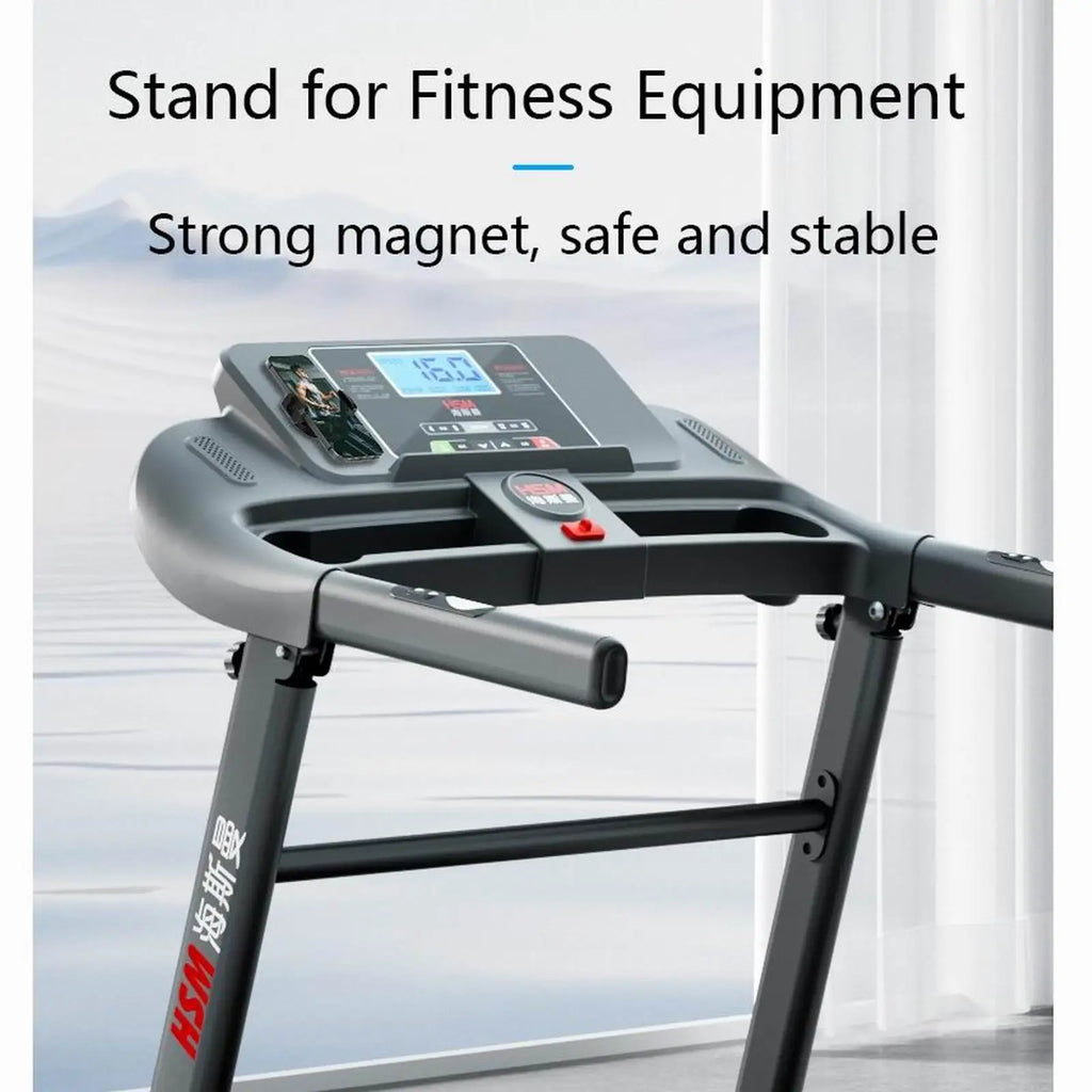 Magnetic Phone Holder Strong Magnet Base Cell Phone Clamp for Gym Treadmill Motorcycle Refrigerator Kitchen Bathroom Travel