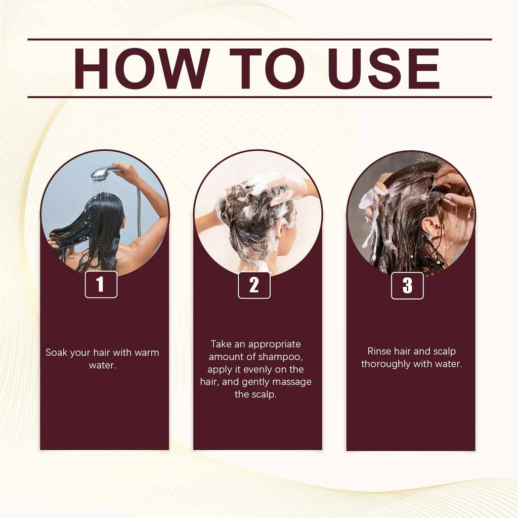 EELHOE Batana Oil Shampoo Nourishing Hair Soothing Dryness Scalp Long Lasting Moisturizing Oil Control Dandruff Removal Shampoo