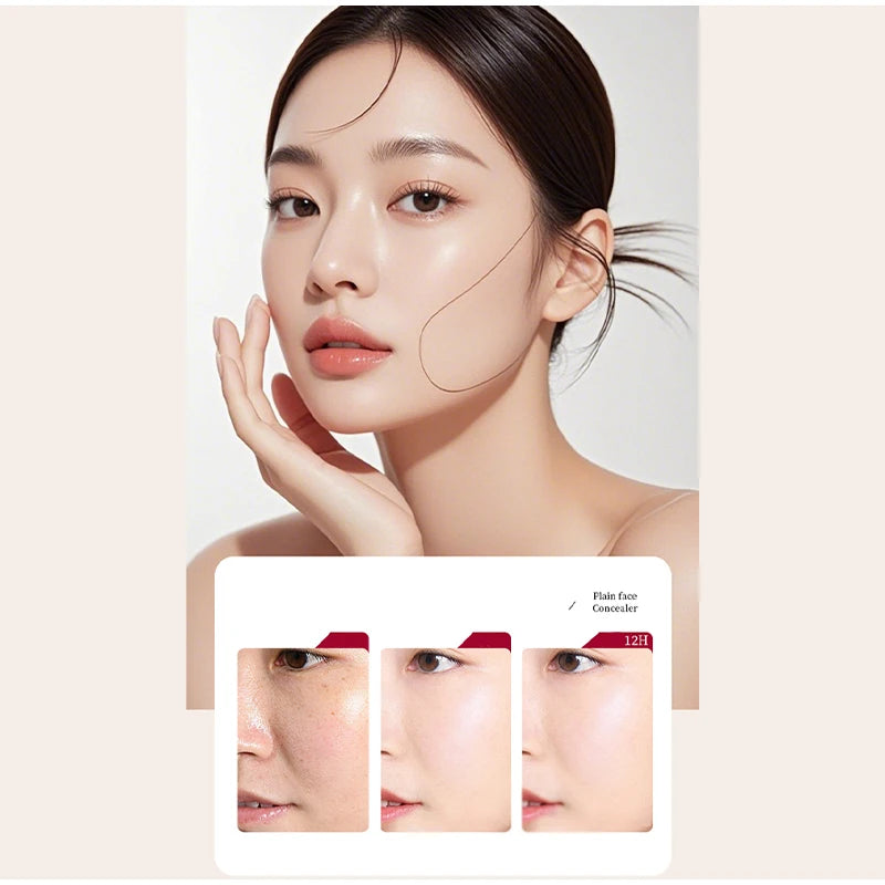 Korean Rice Extract Cream Spf50+ Hydrate Moisturizing Improve Dullness Even Out Brighten Skin Tone Last Light-feeling Concealer