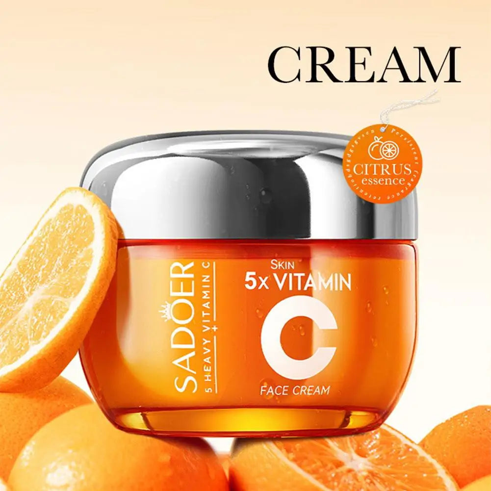 Vitamin C Firming&lifting Skincare Set Moisturizing Brightening Essence Revitalizing Skin Repair Serum Cream Korean Skincare