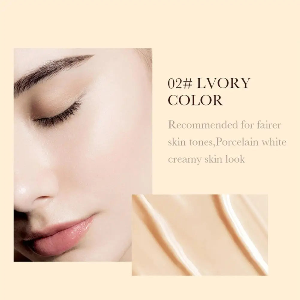 SADOER Gold Snail Sunscreen BB Cream Foundation Concealer Moisturizing Isolation Cream SPF50+PA+++ 40g Facial Moisturizer