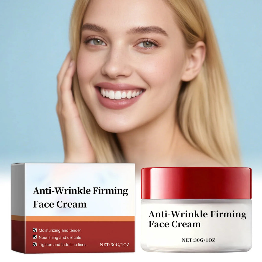 Korean Lifting Moisturizing Face Cream Hyaluronic Acid Water Smooth Skin Barrier Repair Lightweight Fade Wrinkles Cream