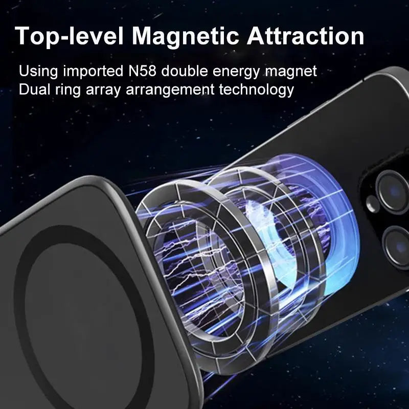 Magnetic Phone Holder for Car Mount with Dual Side Strong Magnets Ultrathin Adjustable Cell Phone Holder Accessories For Phone