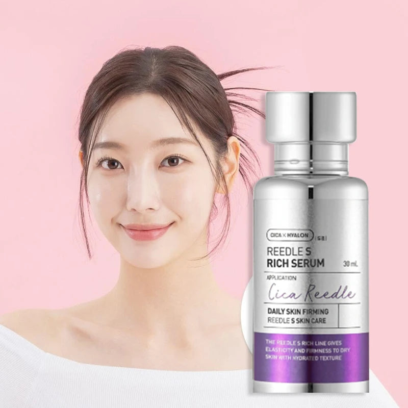 Korean Skincare CICA Reedles Rich Serum PDRN Collagen Essence Glow Set Moisturizing Hydrating Nourishing Face Care Lightweight