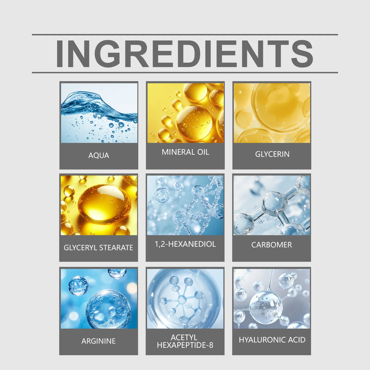 Korean Lifting Moisturizing Face Cream Hyaluronic Acid Water Smooth Skin Barrier Repair Lightweight Fade Wrinkles Cream