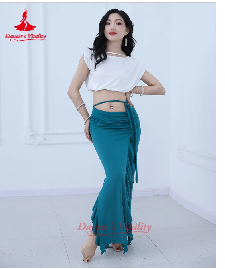 BellyDance Costumes for Women Comfortable and Breathable Practice Clothes Adult Oriental Dancing Clothing Dancer's Vitality