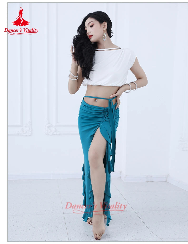 BellyDance Costumes for Women Comfortable and Breathable Practice Clothes Adult Oriental Dancing Clothing Dancer's Vitality