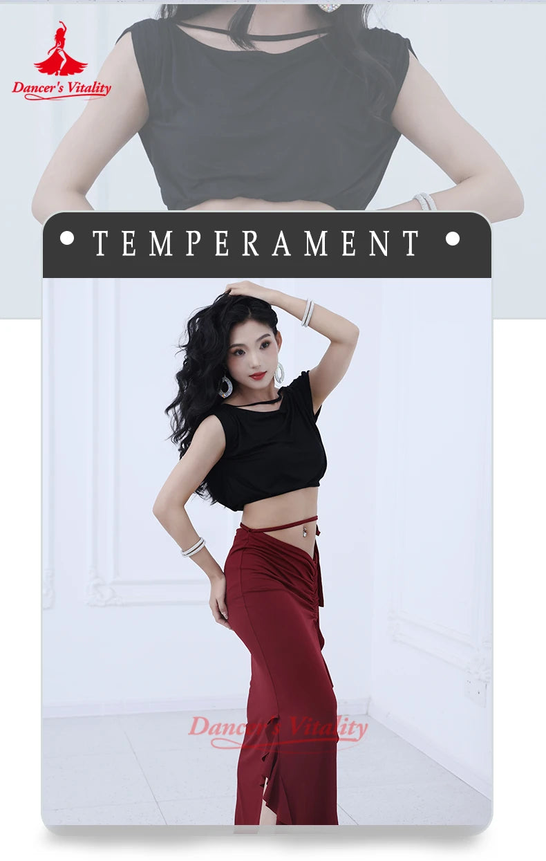 BellyDance Costumes for Women Comfortable and Breathable Practice Clothes Adult Oriental Dancing Clothing Dancer's Vitality