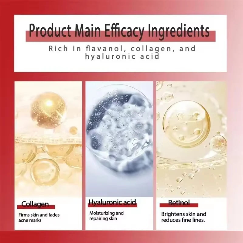 Korean Lifting Moisturizing Face Cream Hyaluronic Acid Water Smooth Skin Barrier Repair Lightweight Fade Wrinkles Cream