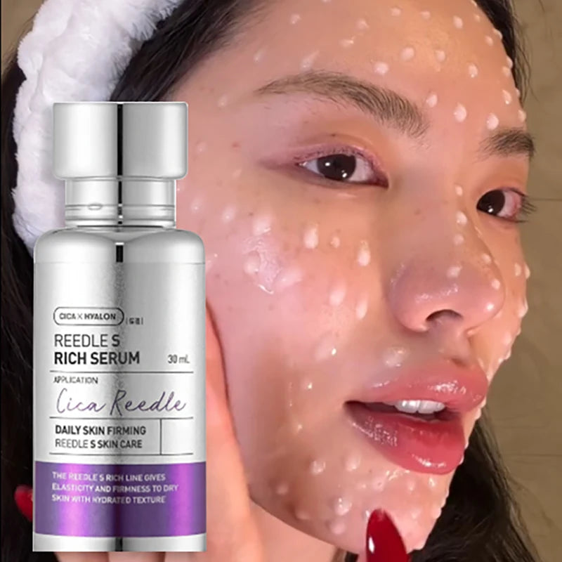 Korean Skincare CICA Reedles Rich Serum PDRN Collagen Essence Glow Set Moisturizing Hydrating Nourishing Face Care Lightweight