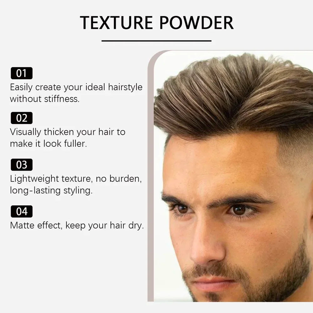 Volumizing Hair Styling Powder – Oil Control, Quick Set, DIY-Friendly,Long-Lasting Hold for Men & Women,Certified,Non-Irritating