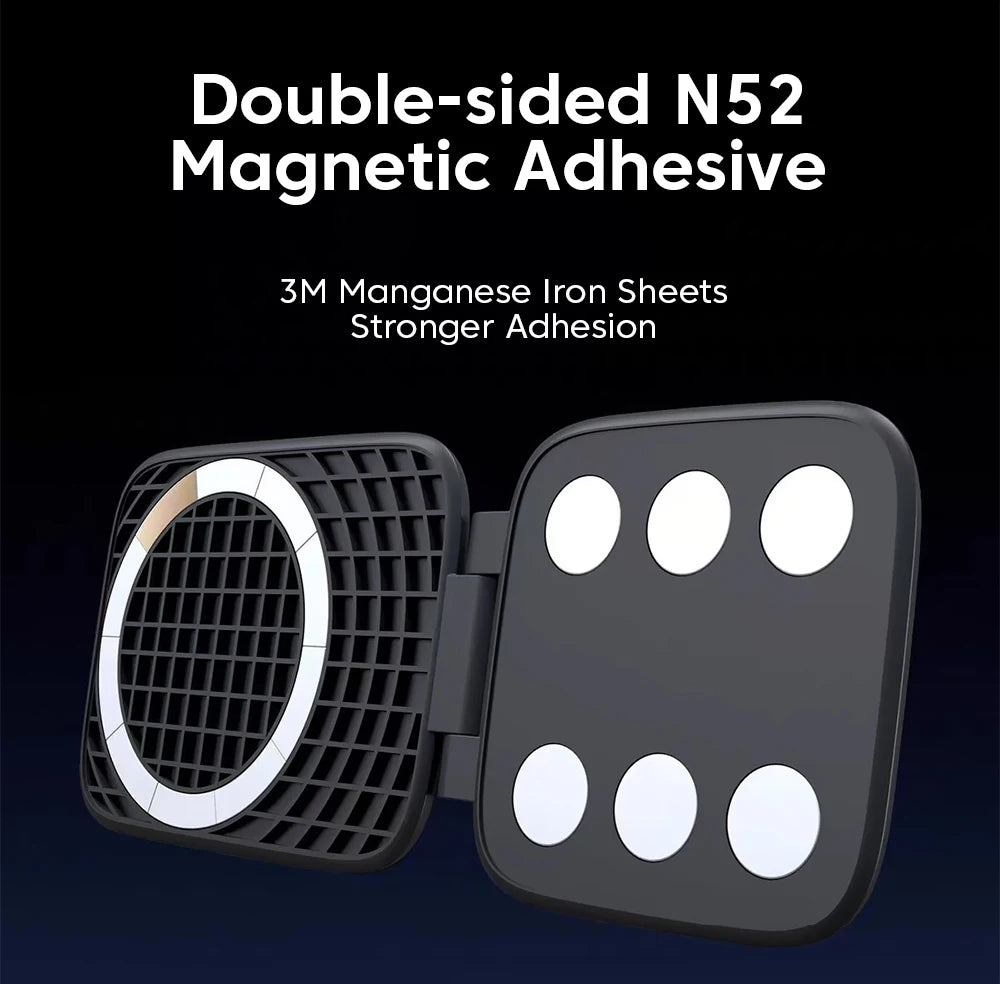 Magnetic Phone Holder for Car Mount with Dual Side Strong Magnets Ultrathin Adjustable Cell Phone Holder Accessories For Phone